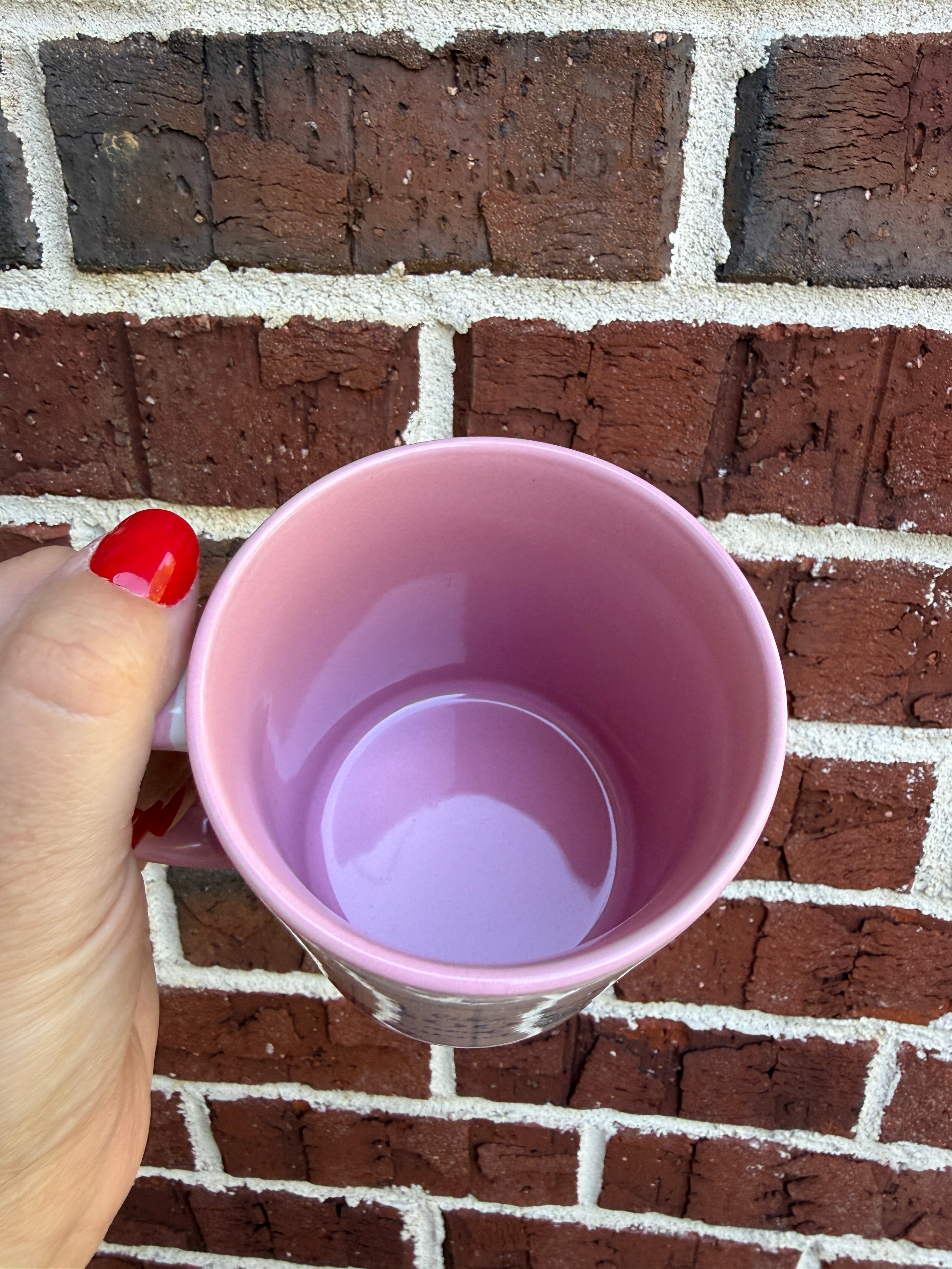 I Like Big Books Mug 11 oz - Pink