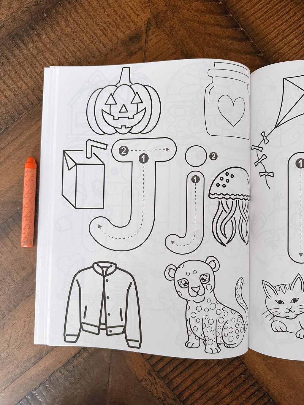 Children’s ABC/123 Activity Coloring Book