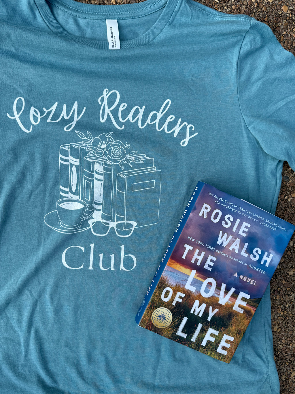 Cozy Readers Club Women's Relaxed T-Shirt - White