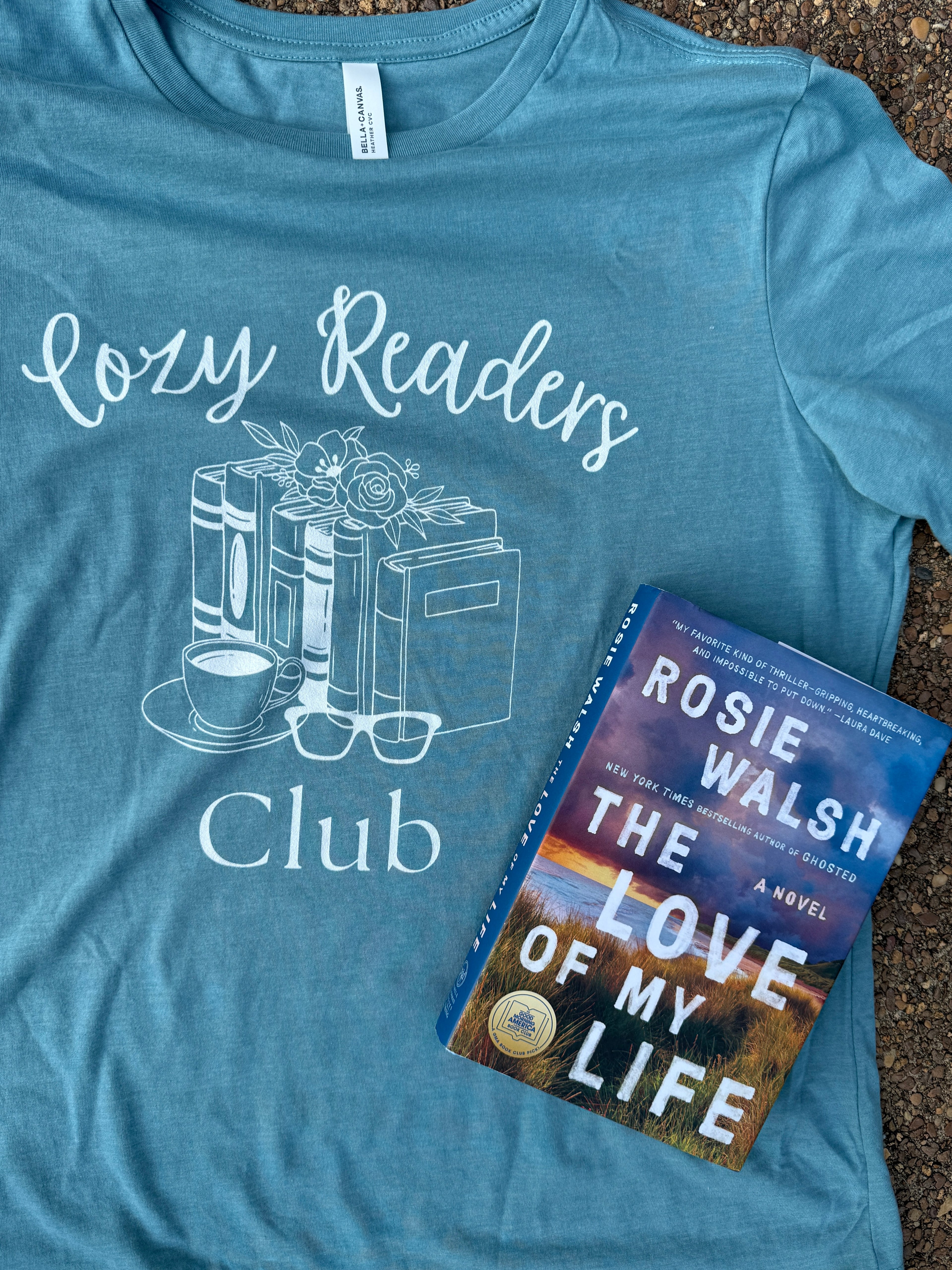 Cozy Readers Club Women's Relaxed T-Shirt - White