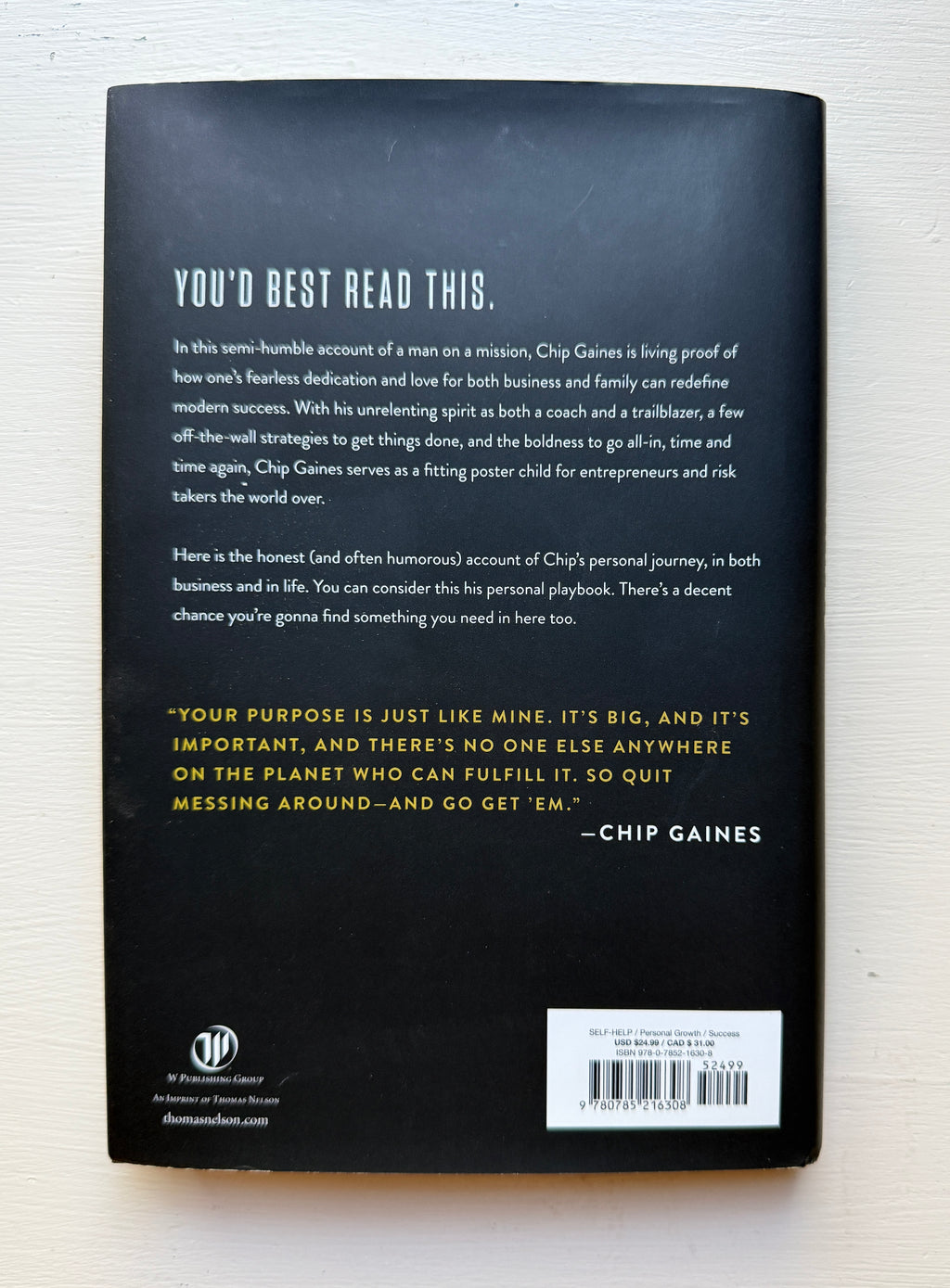 Capital Gaines - Chip Gaines