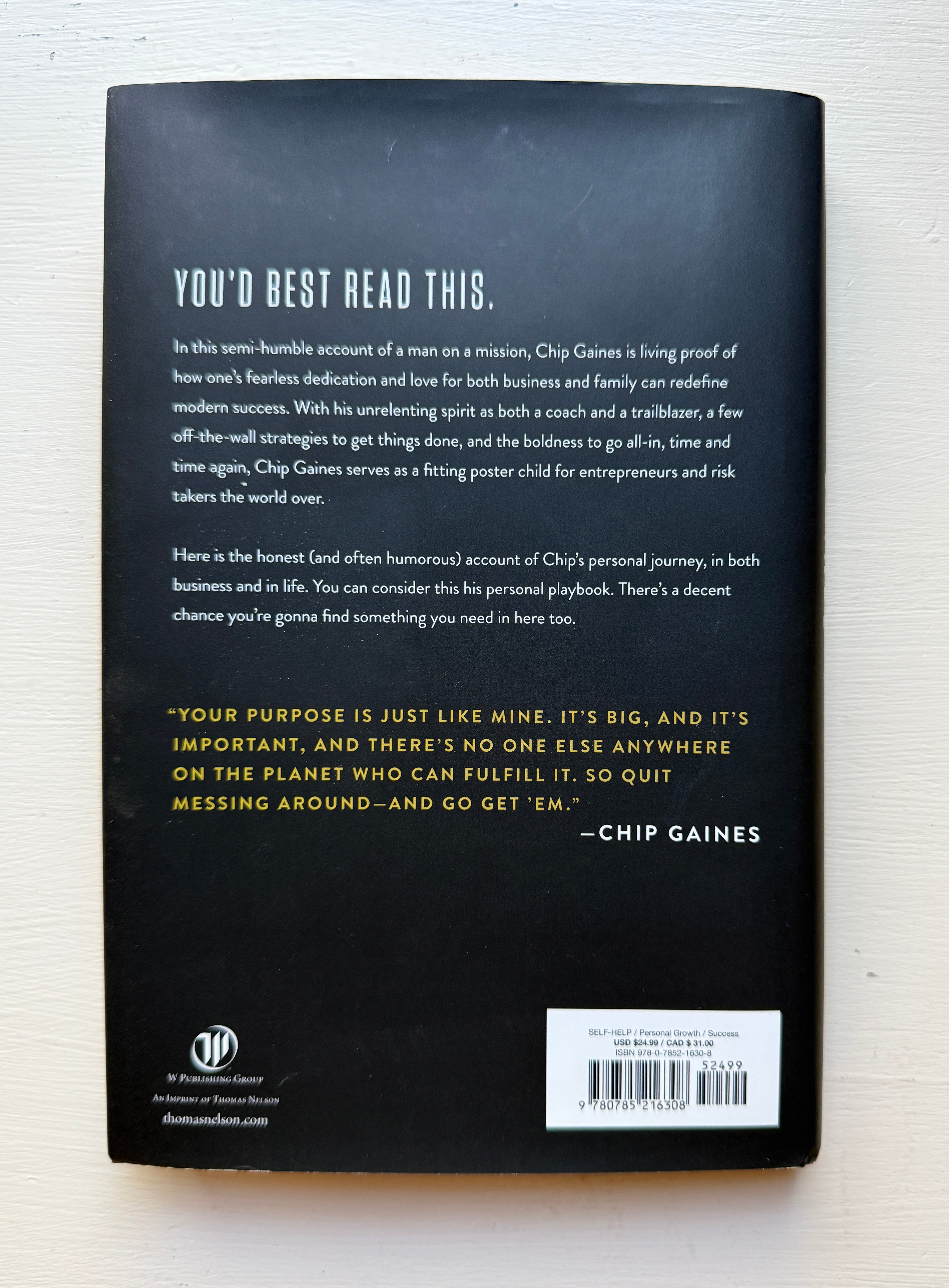 Capital Gaines - Chip Gaines