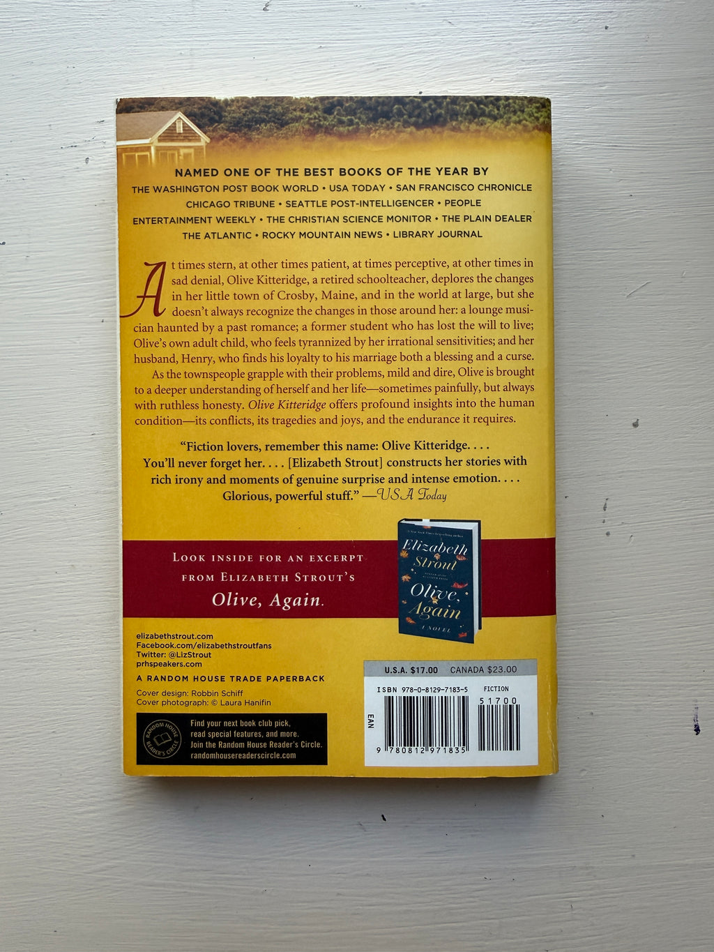 Olive Kitteridge - Elizabeth Strout