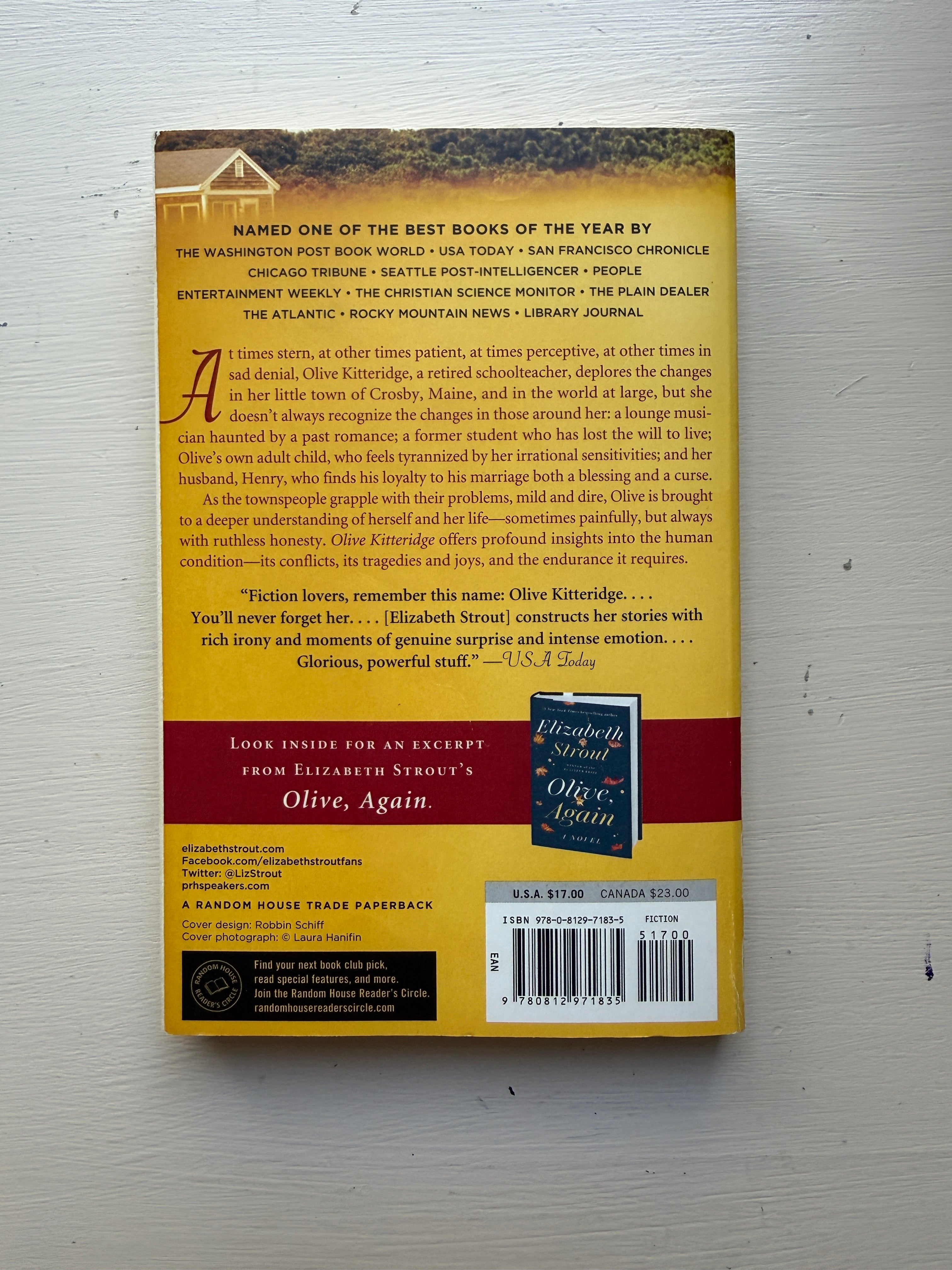Olive Kitteridge - Elizabeth Strout
