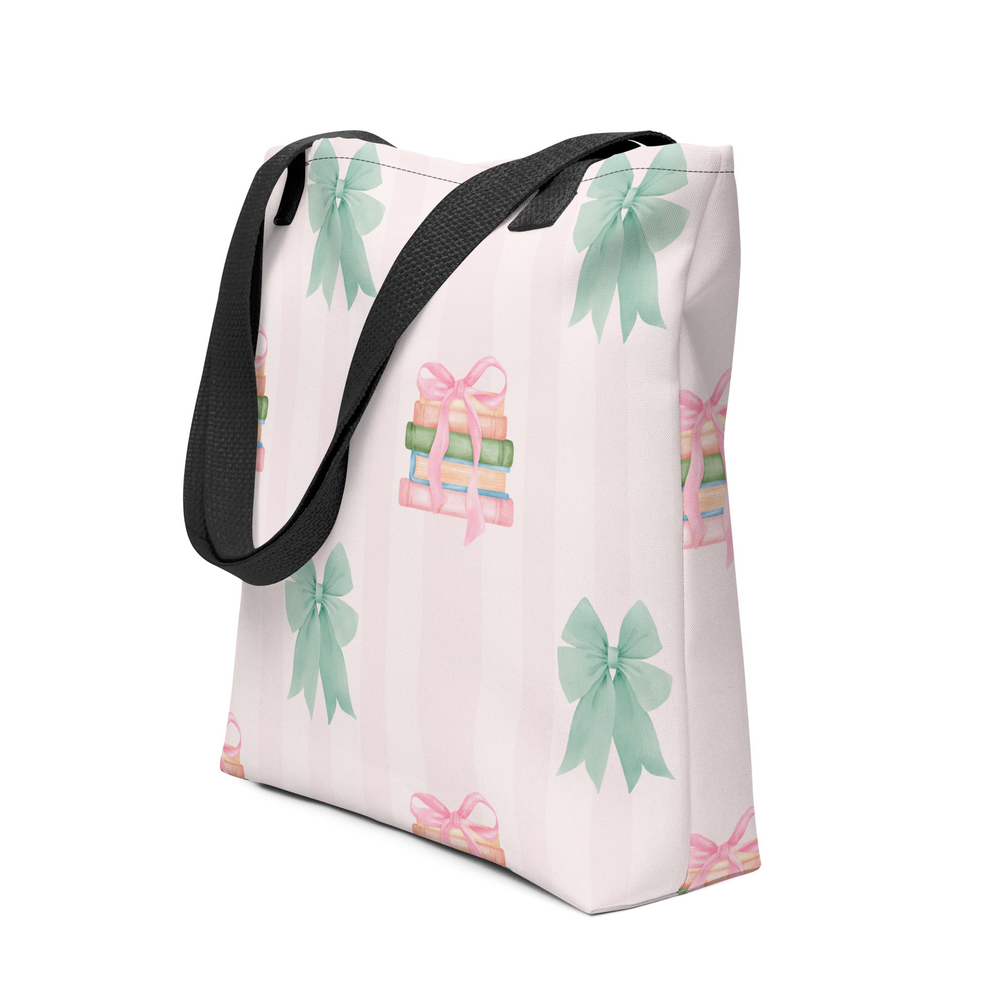 Books and Bows Tote bag