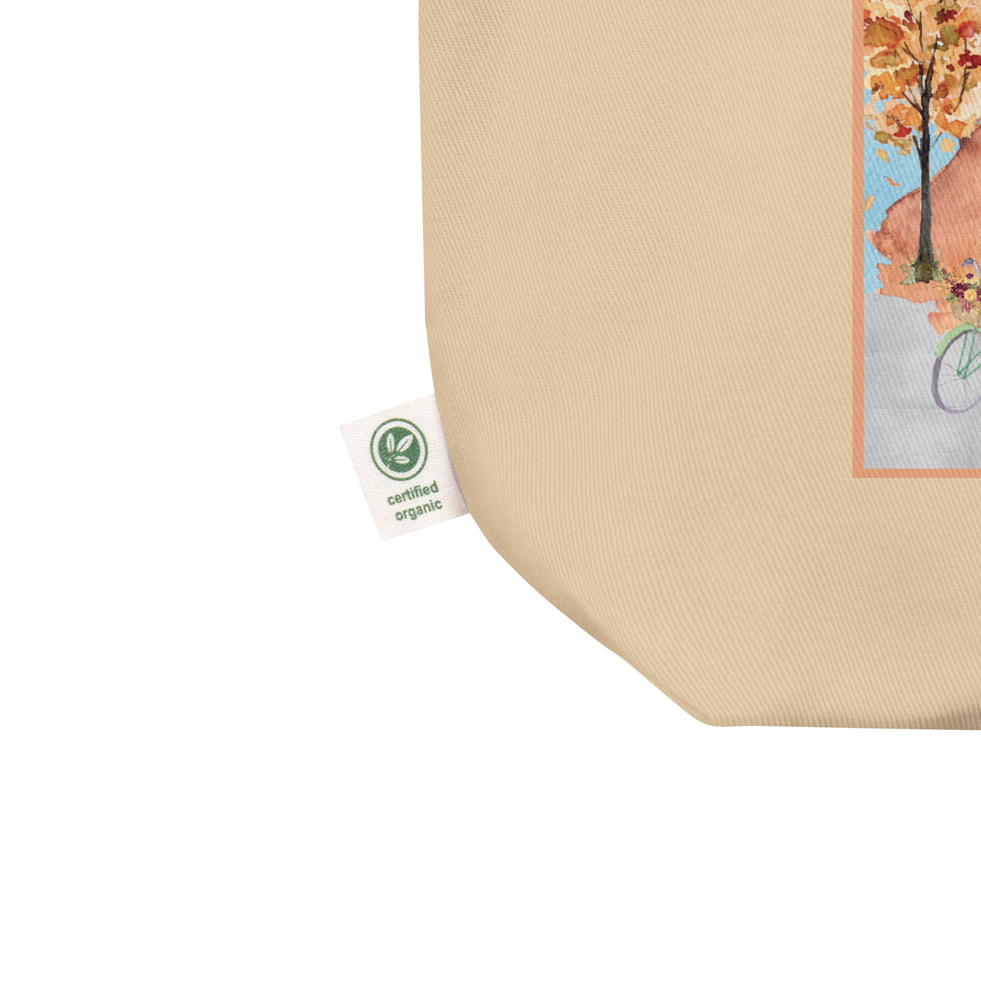 Cozy Autumn Bookshop Eco Tote Bag